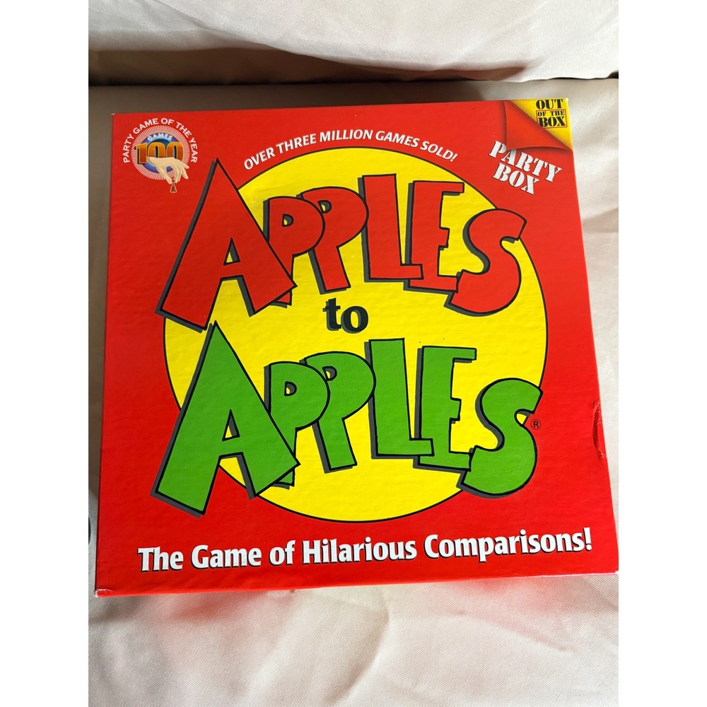 Apples to Apples Party Box Card Game Out of the Box Publishing 1000+ Cards